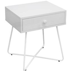 cumpără Noptieră Deco Lola CT-2104 White + White Legs în Chișinău 
