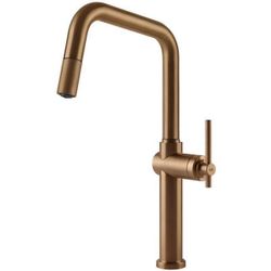 cumpără Bateria bucătărie Gessi 60652-726 Habito Warn Bronze Brushed PVD în Chișinău 