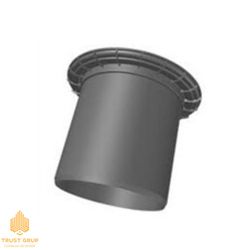 Вентиляционная крышка диаметр 50 (серый) Интерпласт