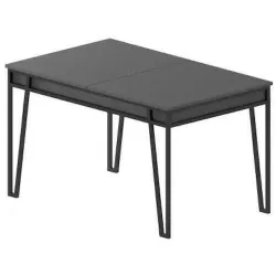 cumpără Masă Trendy Pal Antracit, 132x76x80cm (extensibila) (GTR001567) în Chișinău 