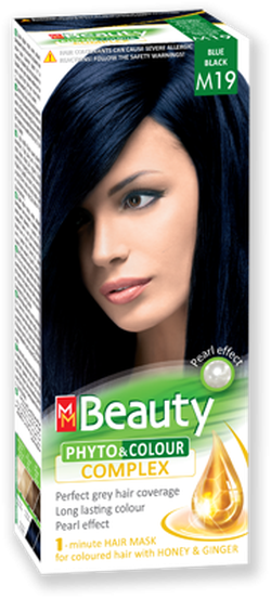 Краска для волос, SOLVEX MM Beauty, 125 мл., M19 - Иссиня-черный