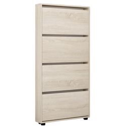 купить Полка для обуви Mobildor-Lux Leo Slim 90x16x164H cm Sonoma в Кишинёве 