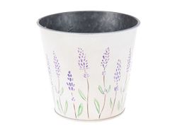 Кашпо металл "ведро" 13Х12Х9cm, Травы