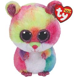 купить Мягкая игрушка TY TY36416 RODNEY multicolor hamster 24 cm в Кишинёве 