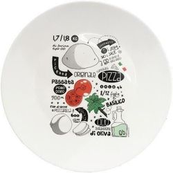 купить Посуда прочая Promstore 37955 Блюдо для пиццы 33cm Pizza Recipe в Кишинёве 