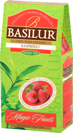 Зеленый чай Basilur Magic Fruits, Raspberry, 100 г