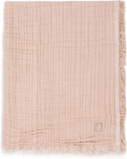 купить Детское постельное белье Jollein 521-557-68012 Paturica Fringe Moonstone/Ivory GOTS, 120x120 cm в Кишинёве 