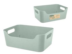 Корзина Econova Scandi 4.6l, 27X19X10.5cm, зеленая