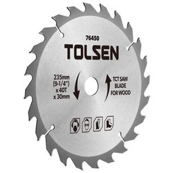 купить Диск отрезной Tolsen Disc circular pentru lemn 185x30mm 24T (76430) в Кишинёве 