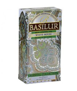 Ceai verde  Basilur Oriental Collection  WHITE MOON  25*1,5g