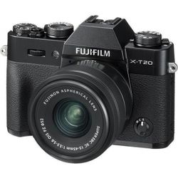 купить Фотоаппарат системный FujiFilm X-T20 black/XC15-45mm kit в Кишинёве 