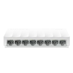 .8-port 10/100Mbps Desktop Switch  TP-LINK LiteWave "LS1008", Plastic Case