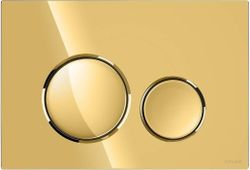 купить Кнопка смыва Cersanit Luna Gold пластик золотой в Кишинёве 