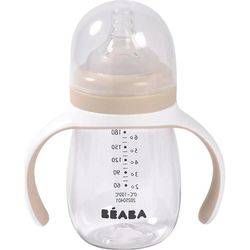 купить Поильник Beaba B913631 Biberon de invatare 2in1 din Tritan 210ml Clay в Кишинёве 