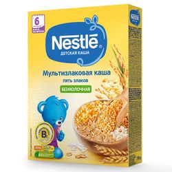 Каша 5 злаков Nestle, с 6 месяцев, 200г