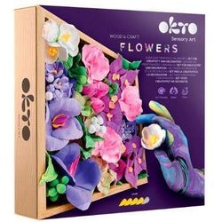 cumpără Set de creație Okto 10013 Set creativ DIY cu plastilină ușoară Flori în Chișinău 