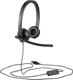 Headset Logitech H570E, Mic, USB
