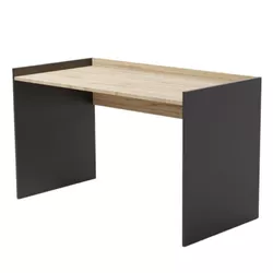 купить Офисный стол Smartex (10608) Tab 120cm Negru+Stejar inchis в Кишинёве 