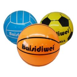 Мячик резиновый d=15 cм multicolor (2707)