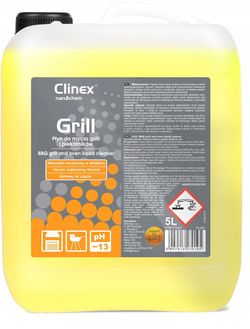 Clinex Grill 5л удаление пригоревшего жира и копоти
