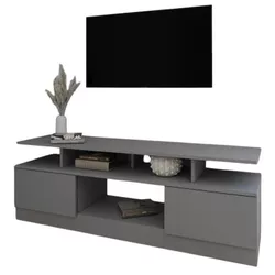cumpără Comodă TV Smartex (16514) Т9 140cm TV Grafit în Chișinău 