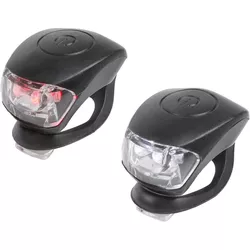 купить Аксессуар для велосипеда M-Wave Cobra IV battery flashing light set black в Кишинёве 
