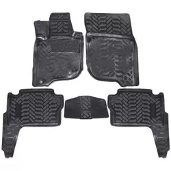 купить Коврик для автомобиля Aileron 61029 Mitsubishi Pajero Sport (2015-) салон (3D с подпятником) (Крепеж) в Кишинёве 