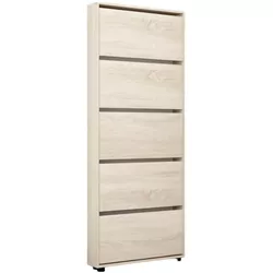 купить Полка для обуви Mobildor-Lux Leo Slim 70x16x203H cm Sonoma в Кишинёве 