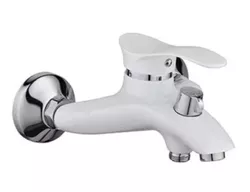 купить Смеситель для ванны Sandy 49013 Ergo cu pipa scurta, alb mat в Кишинёве 