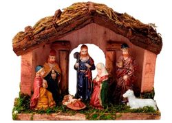 Presepe"Nasterea Domnului" mic