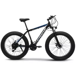 купить Велосипед Frike TY- Fatbike 26 Black/Blue в Кишинёве 