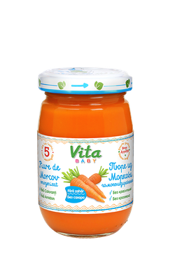 VITA Baby пюре морковь 180 г