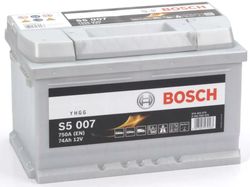 Bosch S5 12V 74Ah 750EN 278x175x175 -/+