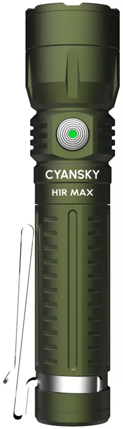 cumpără Lanternă Cyansky H1R MAX LED Flashlight Green(18650 2600mAh) în Chișinău 