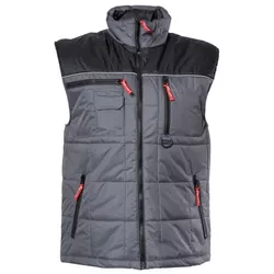 cumpără Îmbrăcăminte de lucru Lahti Pro 7502904 LPBO1XL vestă căptuşită, poliester, 145g/m2, gri-negru, XL-176-182 în Chișinău 