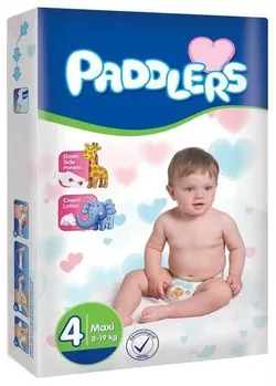 Подгузники Paddlers Mini №4 Maxi 8-19kg 10