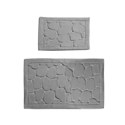 купить Коврик для ванной miscellaneous L'Essentiel Macaroni Beige Parma Grey в Кишинёве 