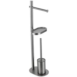 купить Ёршик для унитаза Gappo G905-9 Grafit в Кишинёве 