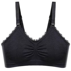 купить Бюстгальтер для кормящих мам BabyOno 0585/02 Sutien pentru mamele care alapteaza C 75-80 negru в Кишинёве 