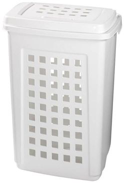 cumpără Coș pentru rufe Bisk 76902 Cos pentru rufe, 60 litri, alb în Chișinău 