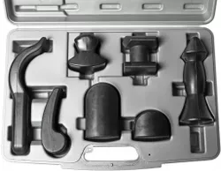 купить Набор ручных инструментов JTC JTC-2554 Комплект рихтовочных оправок прорезиненных, 7 предмета в Кишинёве 