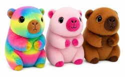 купить Мягкая игрушка TY TY41519 Capibara 15сm (Beanie Babies) 3 modele в Кишинёве 