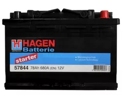 купить Автомобильный аккумулятор Hagen 57844 Starter в Кишинёве 