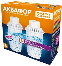купить Картридж для фильтров-кувшинов Aquaphor B100-6 (K2) в Кишинёве 