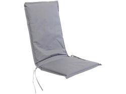 Подушка для стула/кресла H&S 114X46X44cm, влагостойкая, сер