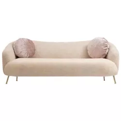 купить Диван Trendy Istiridye Bej, 90x80x215cm (3 locuri) в Кишинёве 