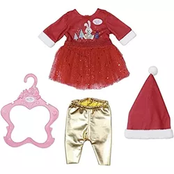 cumpără Păpușă Zapf 830284 Набор одежды BABY born X-MAS Dress 43cm în Chișinău 