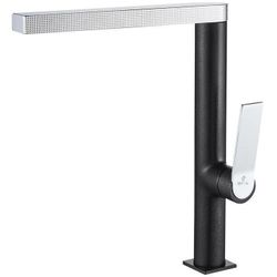 купить Смеситель кухонный Helika-AquaSanita 7083-601 CANTUS Black metallic в Кишинёве 