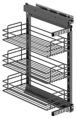 купить Фурнитура для мебели Starax S-2207-A SX(направ.справа) полка боковая 300mm в Кишинёве 