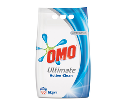 Стиральный порошок Omo Ultimate Active Clean, 6 кг.